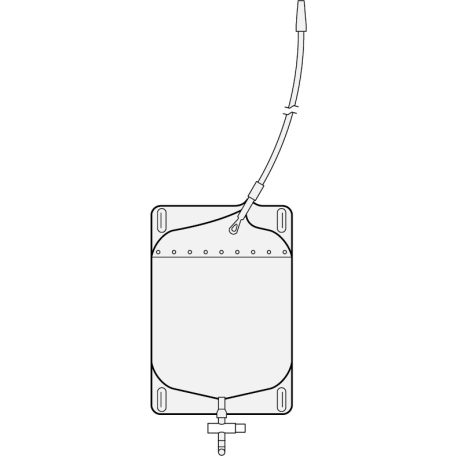 Sauer 732 négyszögletes zsák, 0,6 l