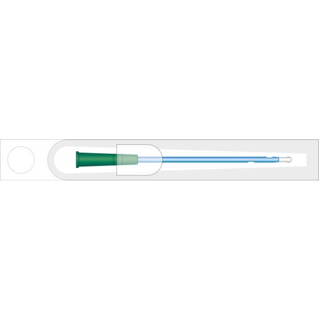 Sauer IQ-CATH 2902 hidrofil fel. női katéter peel csomagolásban, 17 cm