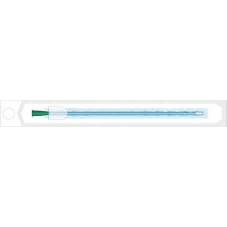 Sauer IQ-CATH 4303 hidrofil fel. gyermek katéter, steril vízzel aktivált, peel csomagolásban, héjazattal, 33 cm